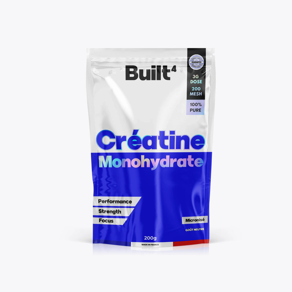 Micronised Creatine Monohydrate Built4 - Nutrition sportive