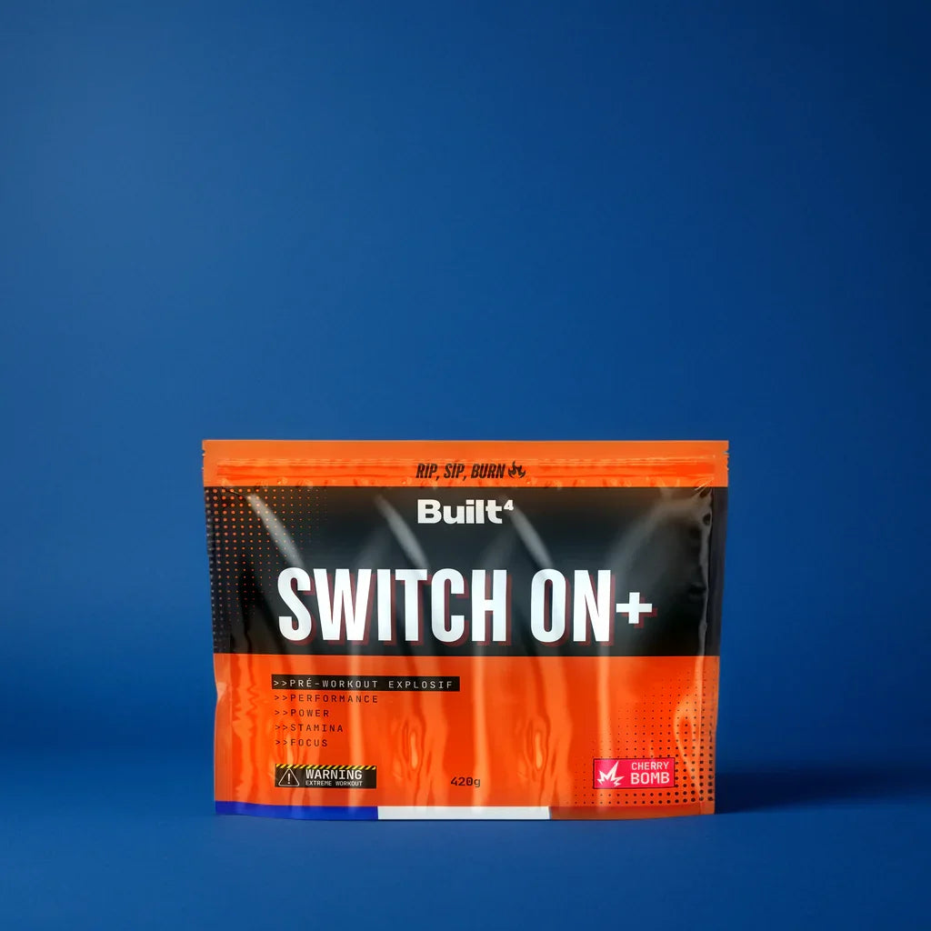Pre-workout : Switch On + Built4 - Nutrition sportive