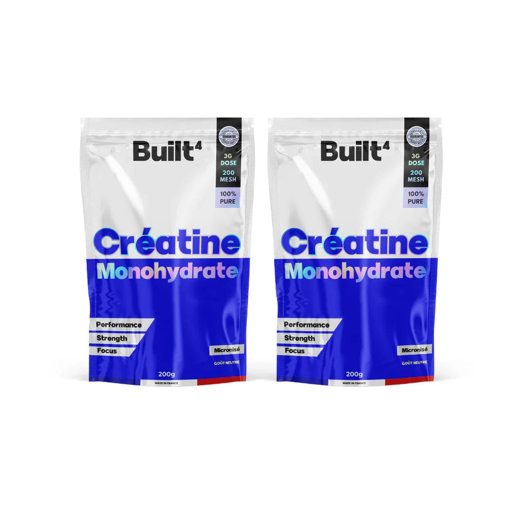 Micronised Creatine Monohydrate Built4 - Nutrition sportive