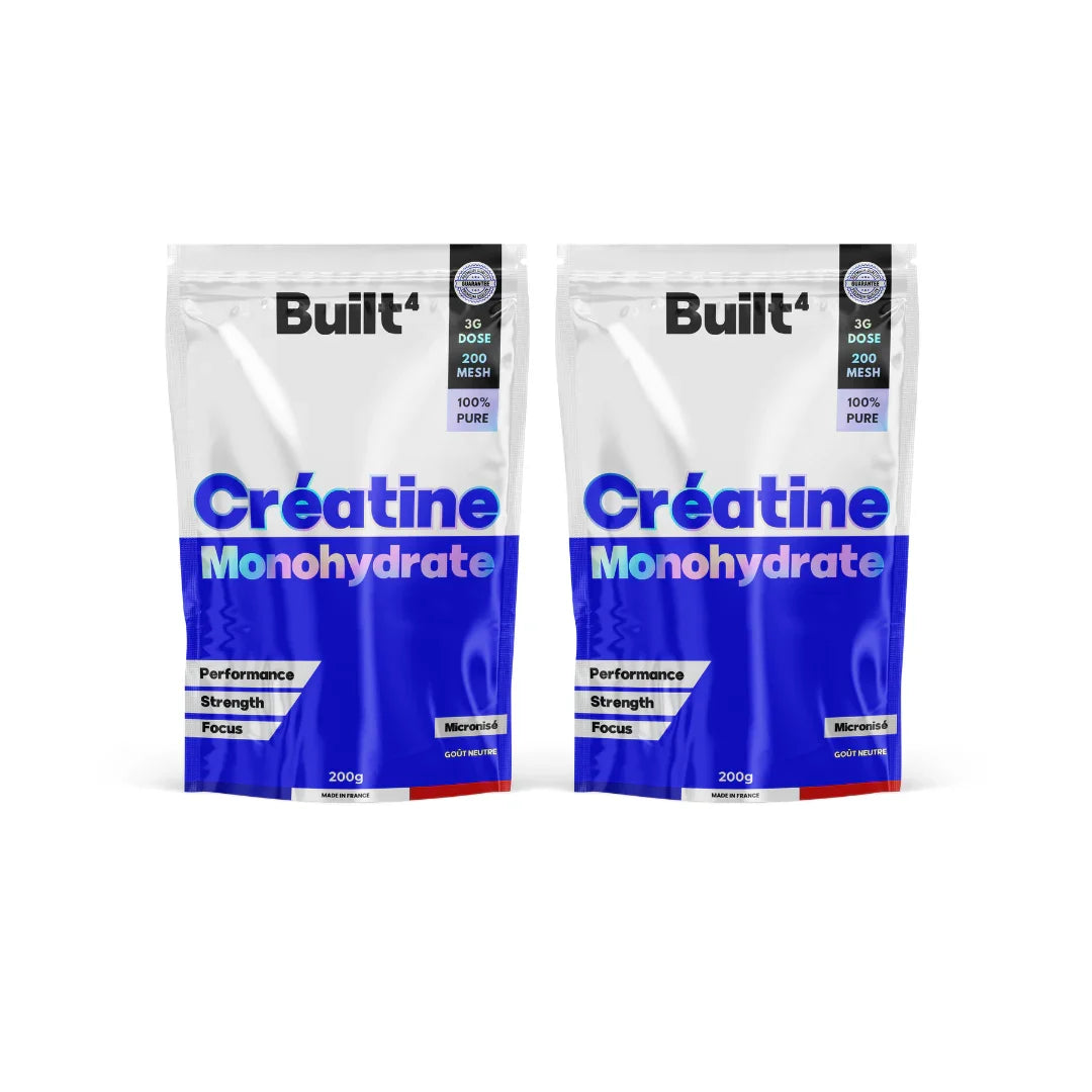 Micronised Creatine Monohydrate Built4 - Nutrition sportive