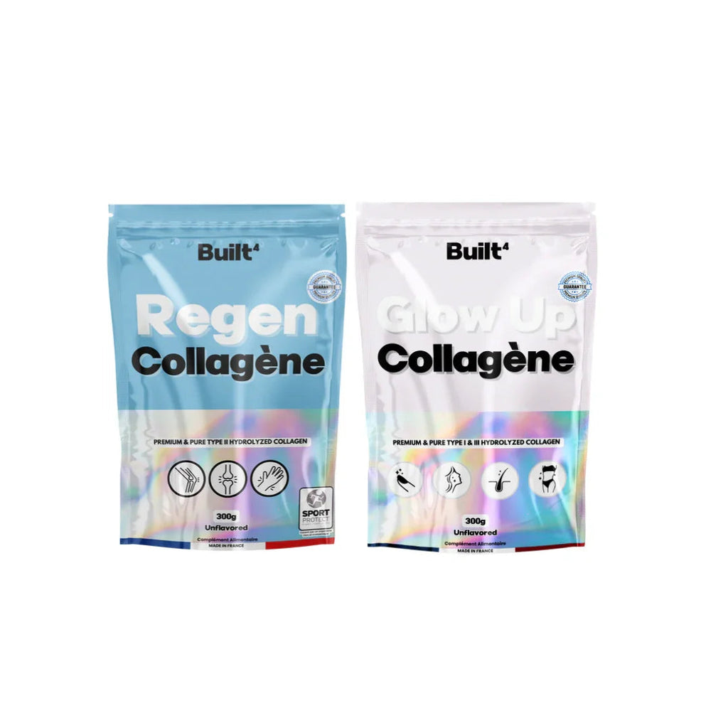 Pack Vitalité : Glow Up + Regen Built4 - Nutrition sportive