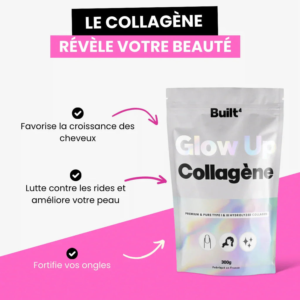 Glow Up Collagène Built4 - Nutrition sportive