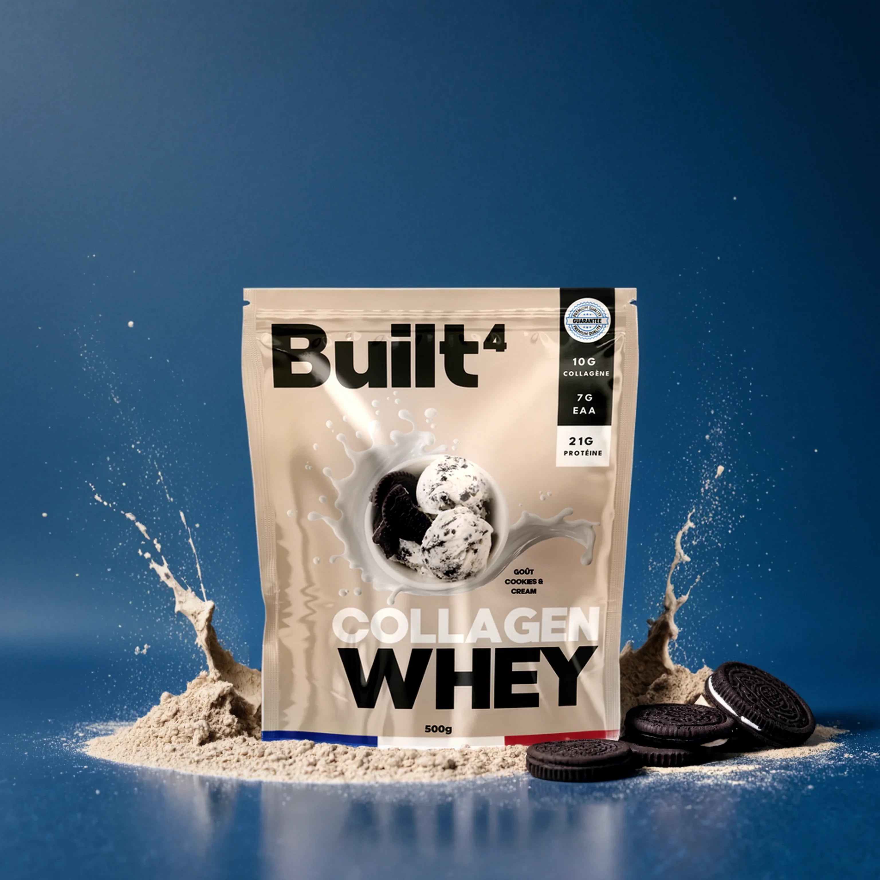 Whey Protein + Collagen Built4 - Nutrition sportive
