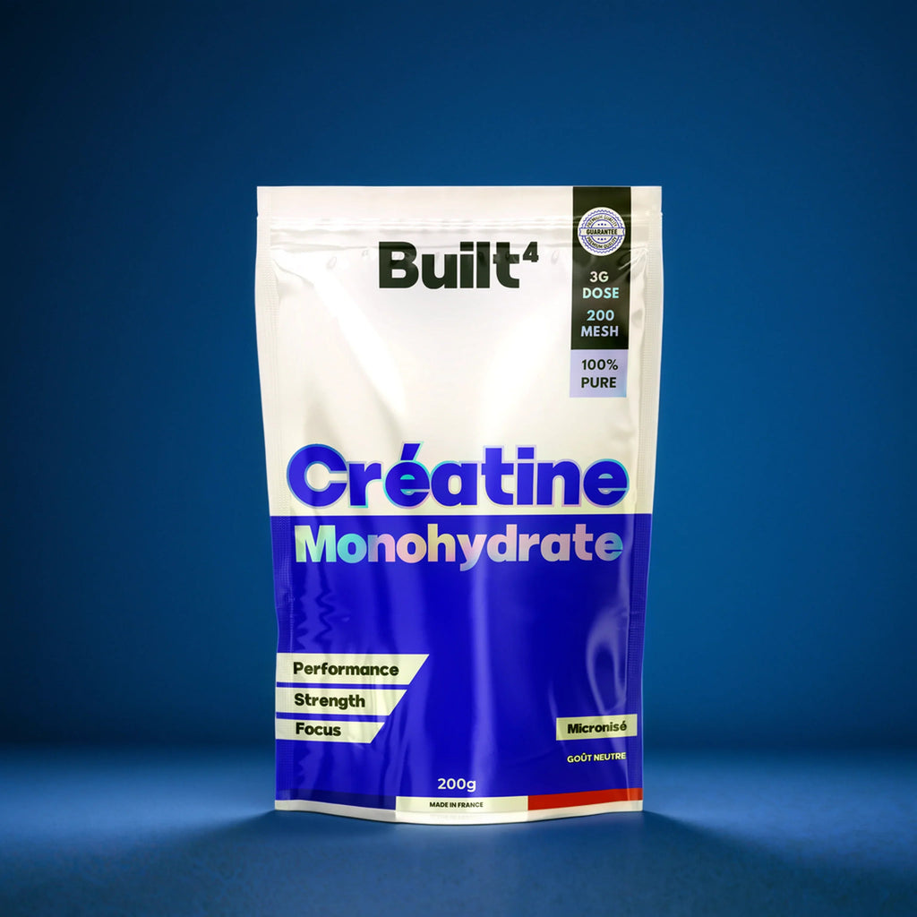 Micronised Creatine Monohydrate Built4 - Nutrition sportive