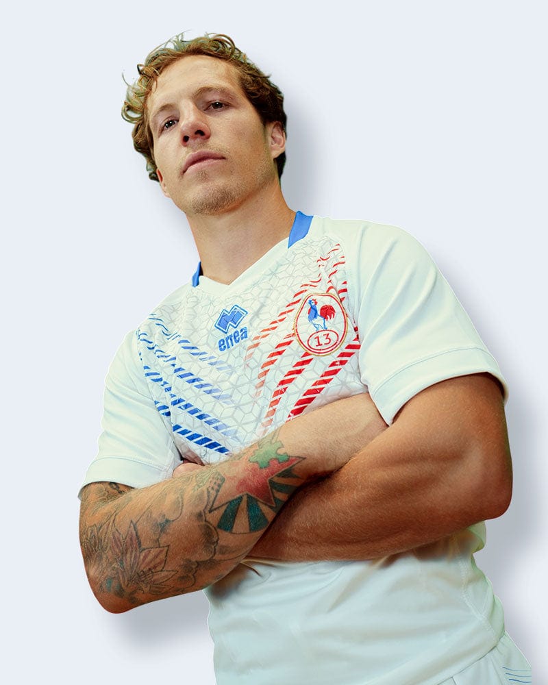 Maillot Equipe de France supporters - Blanc FFRXIII