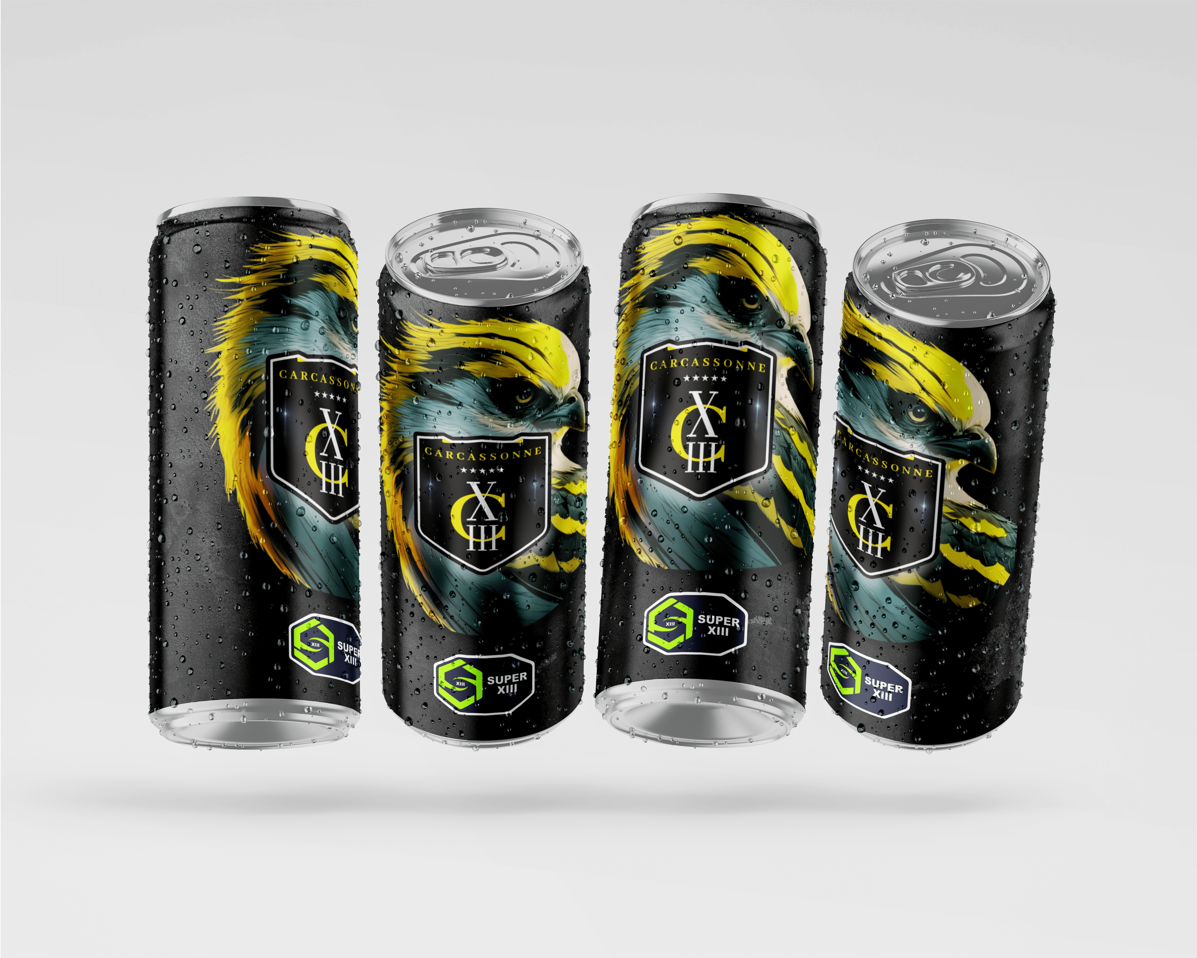 Boisson énergisante Carcassonne XIII FFRXIII