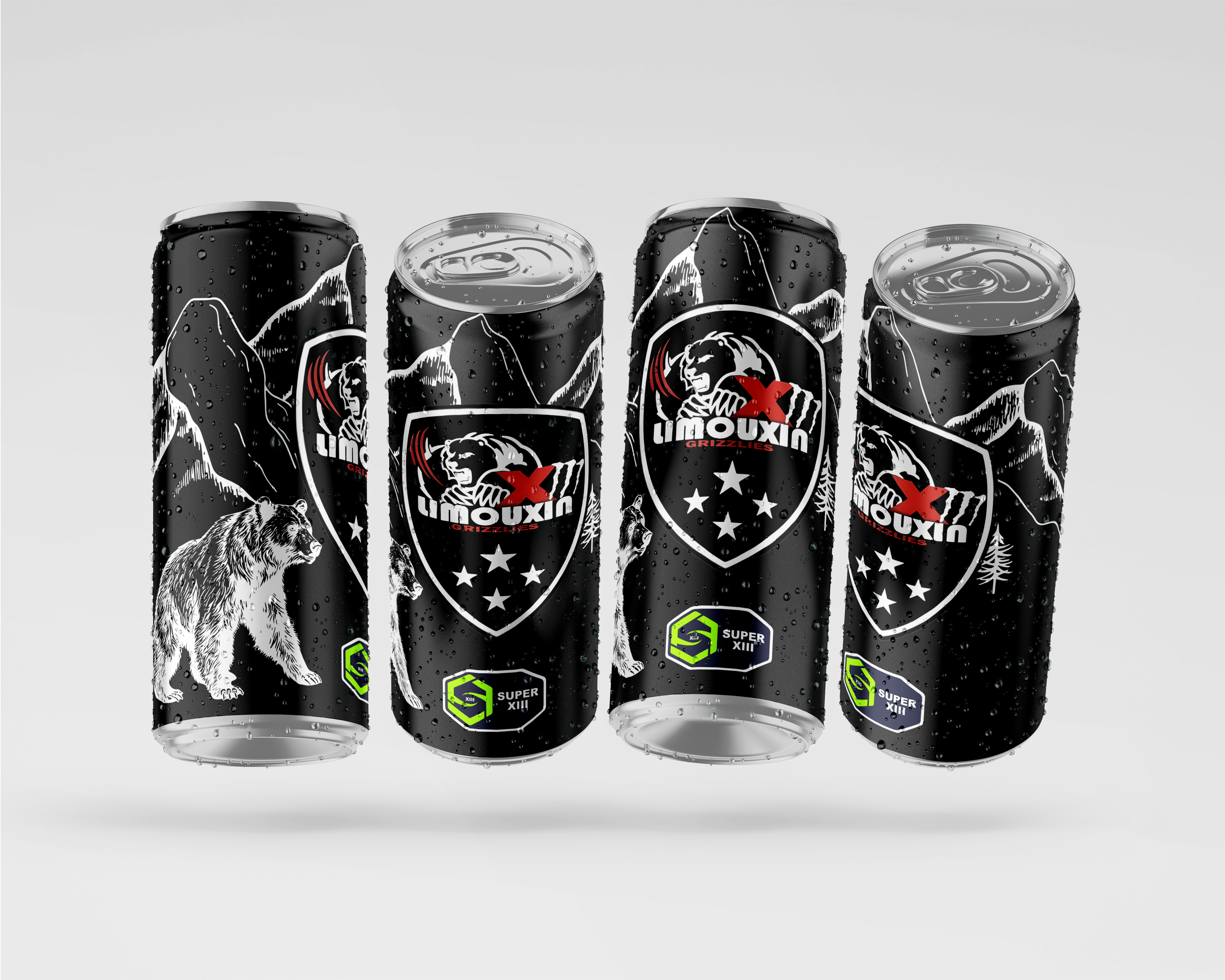 Boisson énergisante Limoux XIII FFRXIII