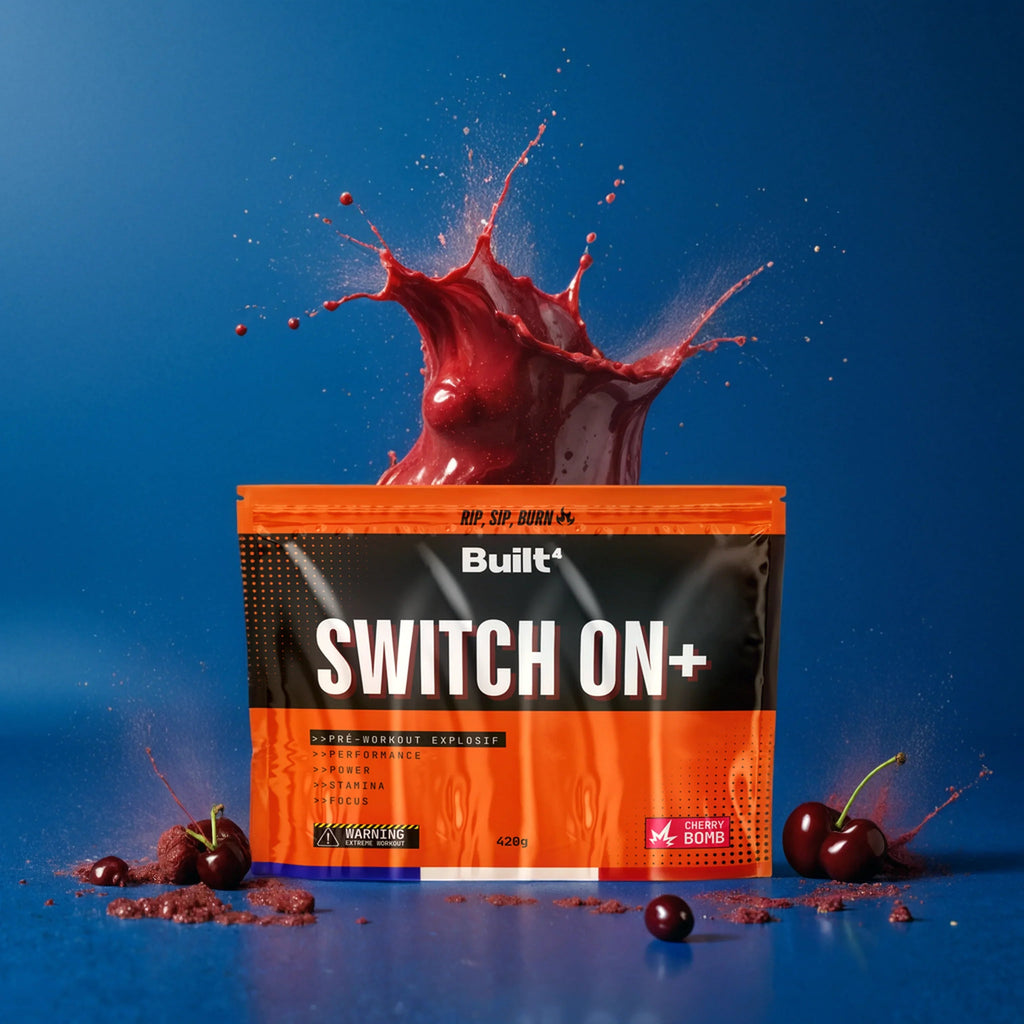 Pre-workout : Switch On + Built4 - Nutrition sportive