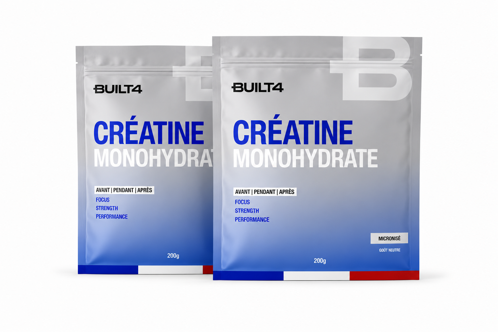 Micronised Creatine Monohydrate Built4 - Nutrition sportive