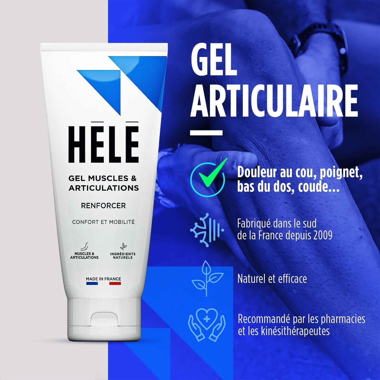 Gel muscles et articulations - Renforcer Hélé Sport